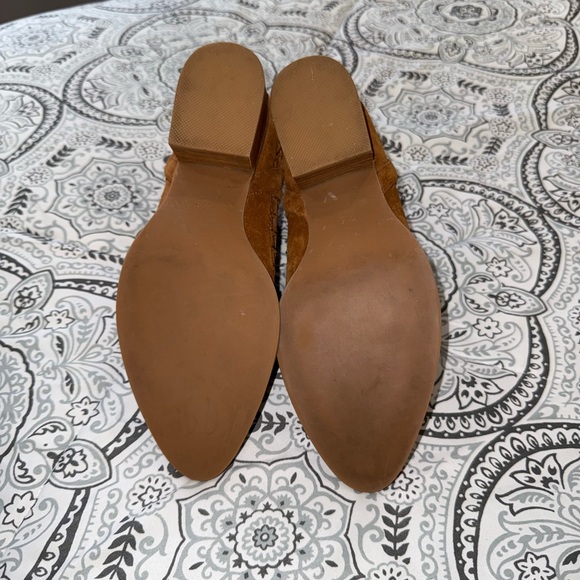 Jeffrey Campbell Brown Suede Taggart Lattice Ankle Boots - Picture 13 of 14